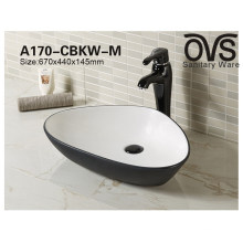 Black Wash Basin Bathroom Vanity Sanitary Ware Color Basin